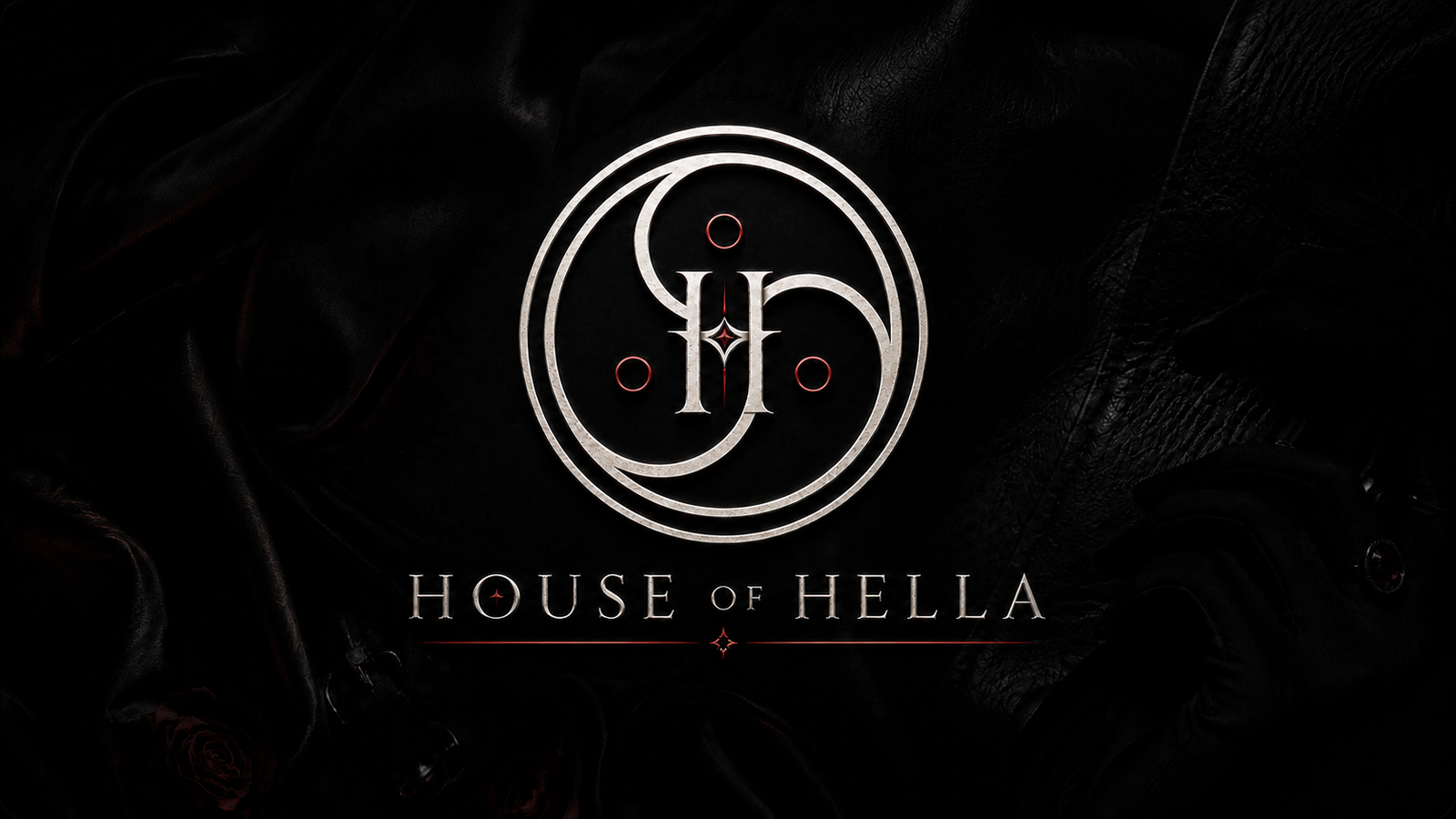House of Hella brand identity, logo lockup and monogram