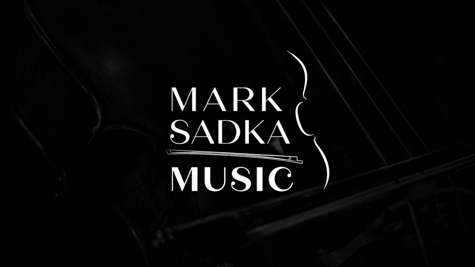 Mark Sadka Music brand identity, logo lockup